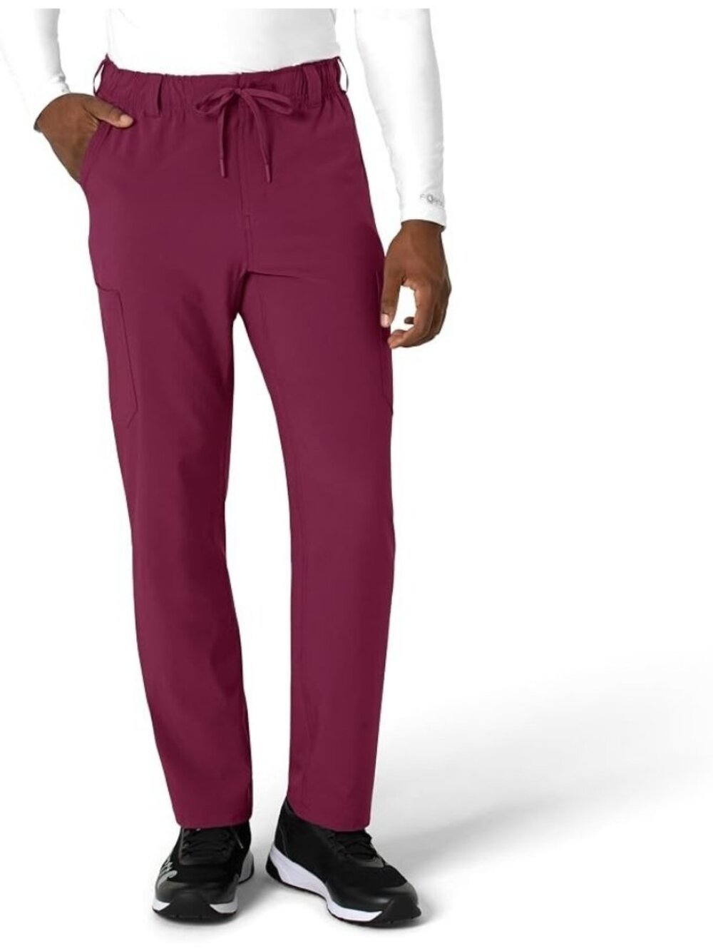 Carhartt Scrub Pants Rugged Flex Peak Straight Leg Wine Men's Size 3XL XXXL